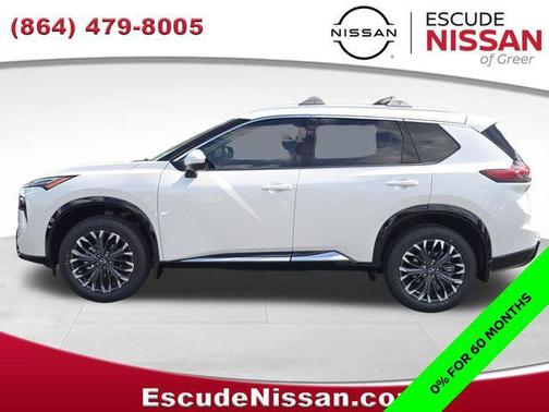 Everest White Pearl Tricoat 2026 Nissan Rogue Platinum