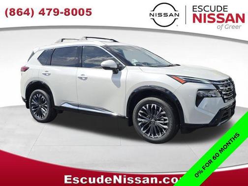 Everest White Pearl Tricoat 2026 Nissan Rogue Platinum