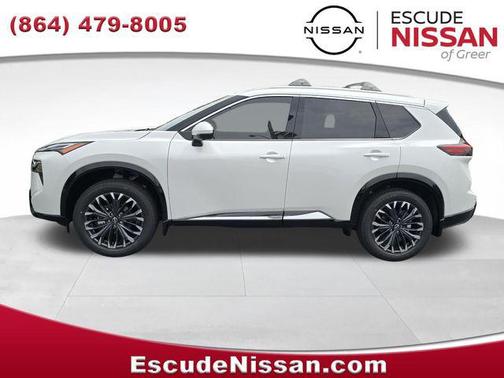 Everest White Pearl Tricoat 2026 Nissan Rogue Platinum
