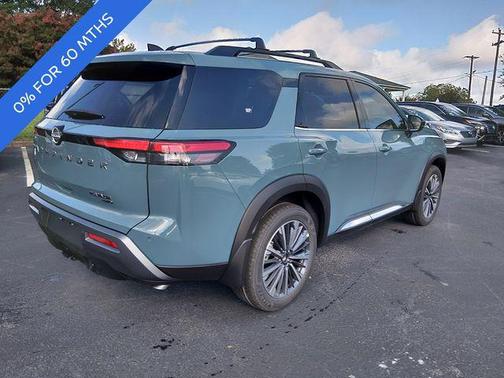 Baltic Teal 2026 Nissan Pathfinder Platinum