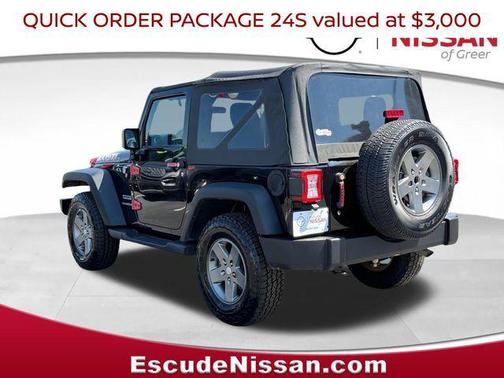 Black Clearcoat 2017 Jeep Wrangler Sport