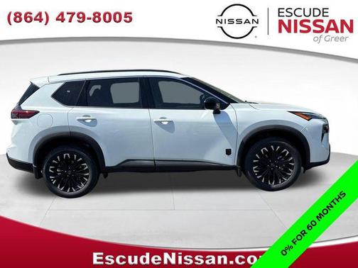 Everest White Pearl Tricoat 2026 Nissan Rogue Dark Armor