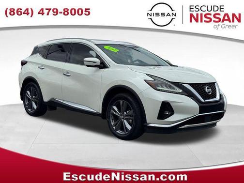 Pearl White Tricoat 2021 Nissan Murano Platinum FWD