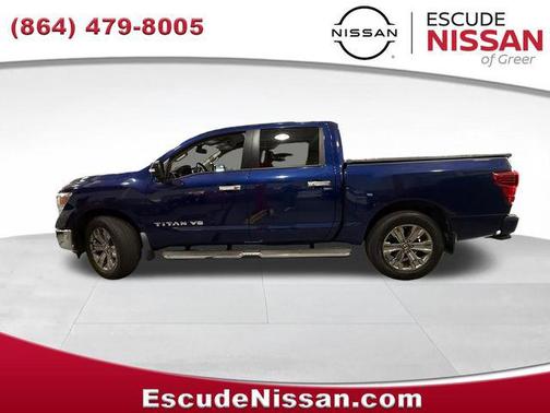 Deep Blue Pearl 2019 Nissan Titan SV