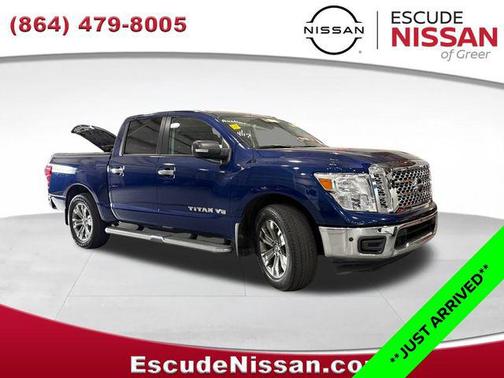 Deep Blue Pearl 2019 Nissan Titan SV