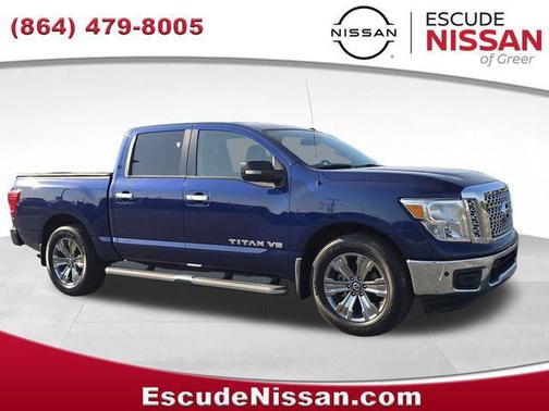 Deep Blue Pearl 2019 Nissan Titan SV