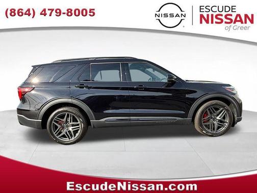 Agate Black Metallic 2025 Ford Explorer ST