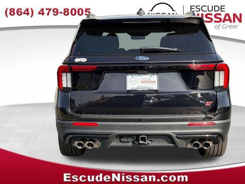 Agate Black Metallic 2025 Ford Explorer ST