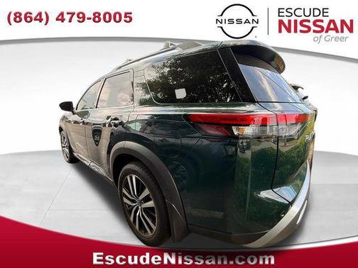 Obsidian Green Pearl 2024 Nissan Pathfinder Platinum 4WD