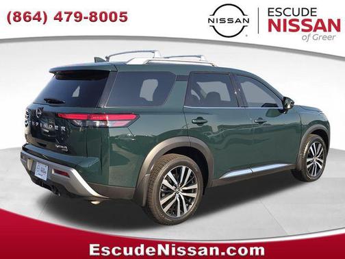 Obsidian Green Pearl 2024 Nissan Pathfinder Platinum 4WD
