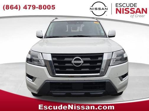 Aspen White Tricoat 2024 Nissan Armada SV 4WD
