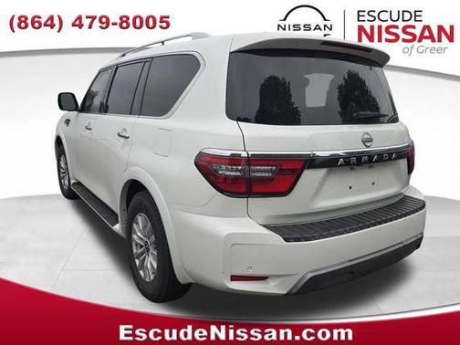 Aspen White Tricoat 2024 Nissan Armada SV 4WD