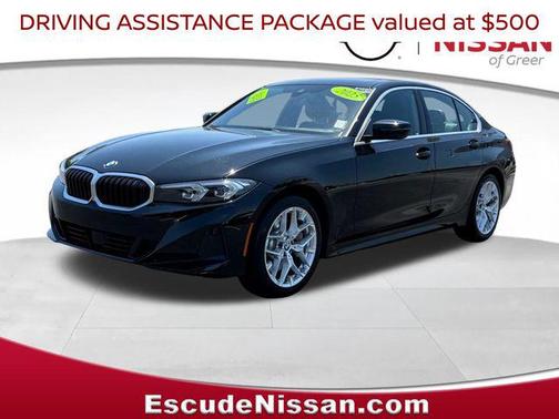 Jet Black 2025 BMW 330 330i