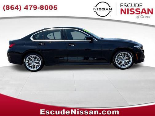 Jet Black 2025 BMW 330 330i