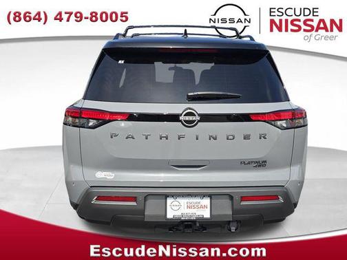 Boulder Gray/Super Black 2026 Nissan Pathfinder Platinum