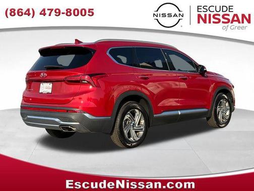 Calypso Red 2022 Hyundai SANTA FE SEL 2.4