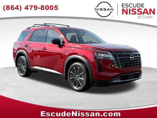 Scarlet Ember Tintcoat 2026 Nissan Pathfinder SL