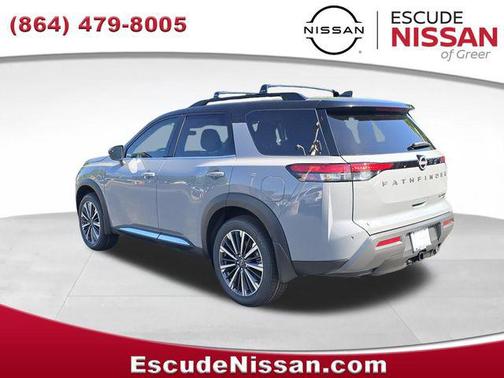 Boulder Gray/Super Black 2026 Nissan Pathfinder Platinum