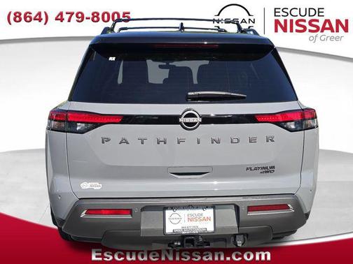 Boulder Gray/Super Black 2026 Nissan Pathfinder Platinum