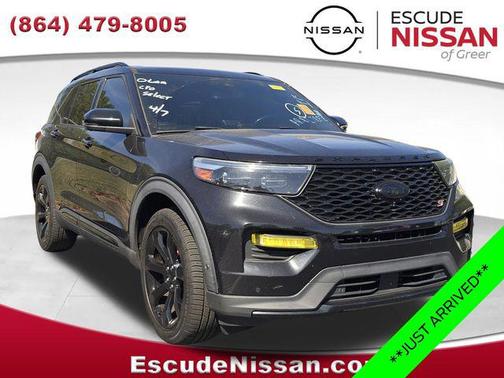 Agate Black Metallic 2020 Ford Explorer ST