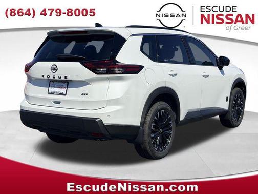 Everest White Pearl Tricoat 2026 Nissan Rogue Dark Armor