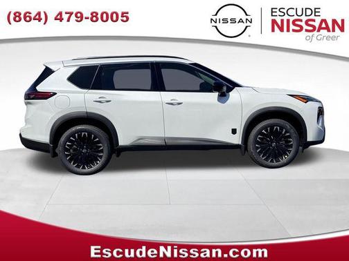 Everest White Pearl Tricoat 2026 Nissan Rogue Dark Armor