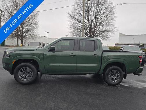 Tactical Green Metallic 2026 Nissan Frontier SV