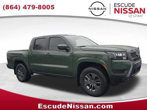 Tactical Green Metallic 2026 Nissan Frontier SV