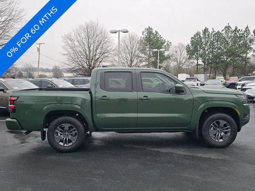 Tactical Green Metallic 2026 Nissan Frontier SV