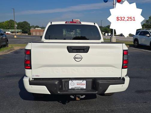 Glacier White 2025 Nissan Frontier SV
