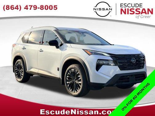 Everest White Pearl Tricoat 2026 Nissan Rogue Dark Armor