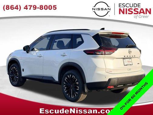 Everest White Pearl Tricoat 2026 Nissan Rogue Dark Armor