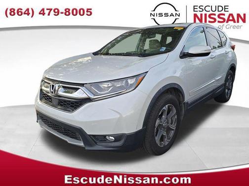Platinum White Pearl 2019 Honda CR-V EX-L
