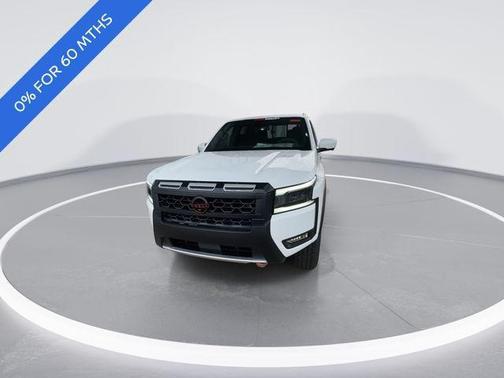 Glacier White 2026 Nissan Frontier PRO-4X