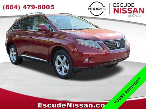 Matador Red Mica 2012 Lexus RX 350 Base