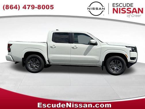 Glacier White 2026 Nissan Frontier SV
