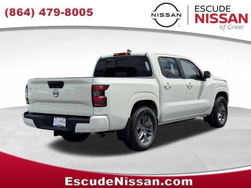 Glacier White 2026 Nissan Frontier SV