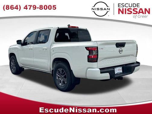 Glacier White 2026 Nissan Frontier SV