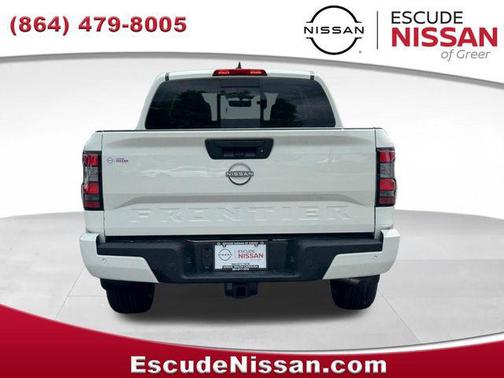 Glacier White 2026 Nissan Frontier SV
