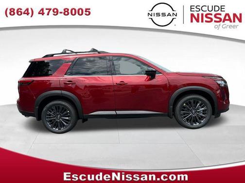 Scarlet Ember Tintcoat 2026 Nissan Pathfinder SL