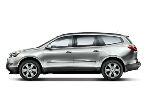 Silver Moss Metallic 2009 Chevrolet Traverse LS