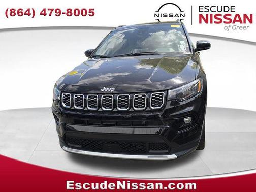 Diamond Black Crystal Pearlcoat 2025 Jeep Compass Limited