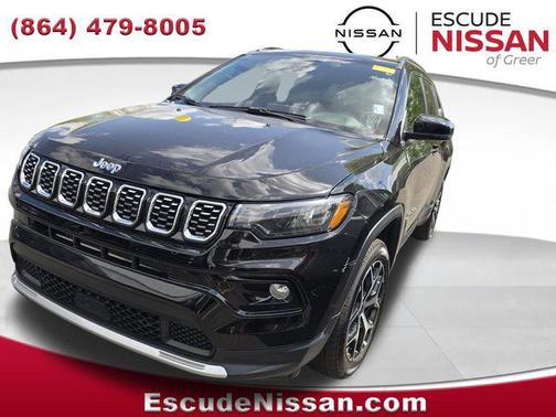 Diamond Black Crystal Pearlcoat 2025 Jeep Compass Limited