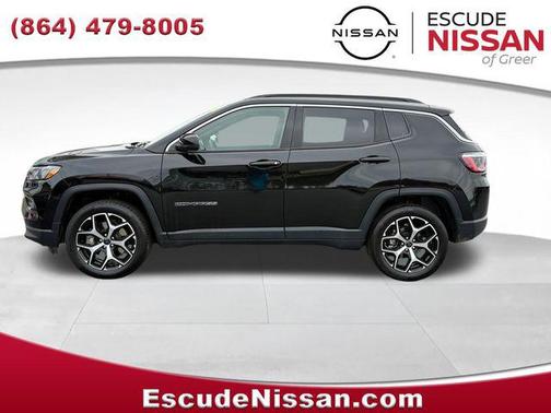 Diamond Black Crystal Pearlcoat 2025 Jeep Compass Limited