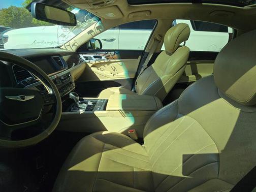 Casablanca White 2015 Hyundai Genesis 3.8