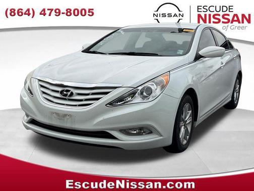 Shimmering White Mica 2013 Hyundai SONATA GLS