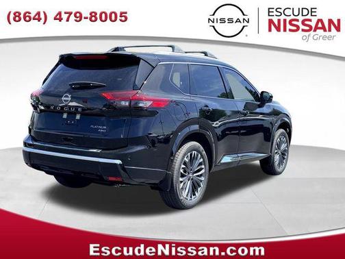 Super Black 2026 Nissan Rogue Platinum