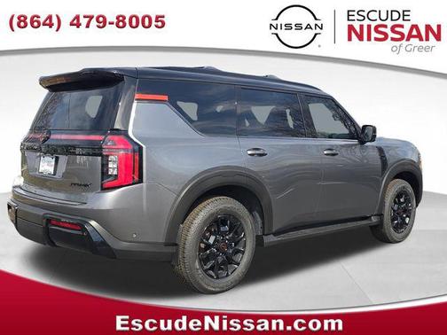 Gun Metallic/Super Black 2026 Nissan Armada PRO-4X