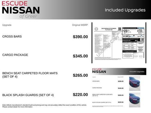 2023 Nissan Pathfinder Platinum FWD
