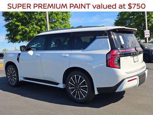 Everest White Pearl 2026 Nissan Armada Platinum Reserve